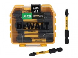 DEWALT Power Tools DT70915T FlexTORQ Bits T20 x 57mm (Tic Tac of 15) &pound;12.95